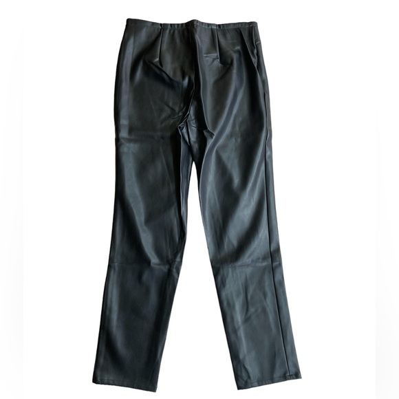 Rubin Singer Studio Small Faux Leather Pull-On Pants in Black New - Picture 3 of 5